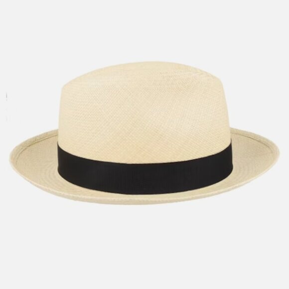 Borsalino Straw Panama Hat - 6⅞ / 55cm, made in Italy, NWTs 🇮🇹 - Picture 5 of 15